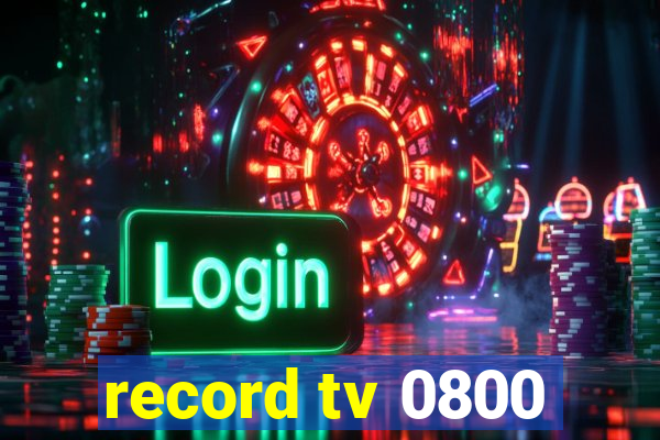 record tv 0800